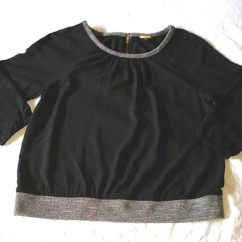 Dana Buchman, ladies Large, black top